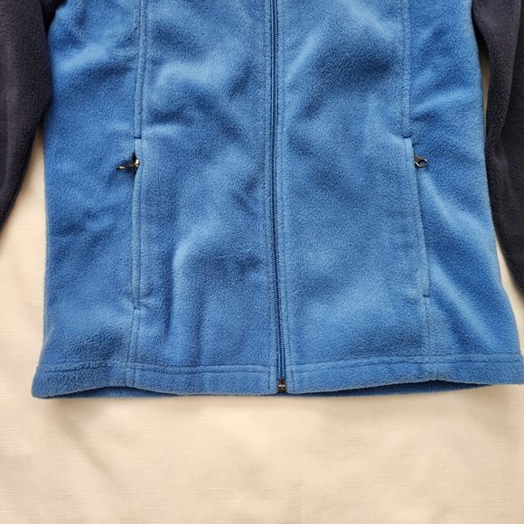 Columbia Fleece Jacket Blue/Navy Kids (M 10/12) - Picture 3 of 14